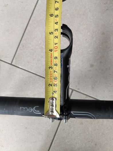 Deda Zero 100 bars (44cm) and stem (12cm).