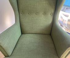 Ikea Wing Armchair & Footstool