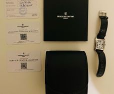 Frederique Constant Classics Carree Small Seconds FC 235S2C6 Full set Oct 2025 purchase