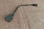 USB A female to micro usb cable