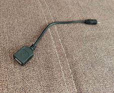 USB A female to micro usb cable