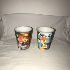 The Lego Movie - Plastic Cups