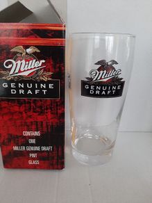 New in box Miller collectable glass