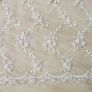 Bridal Fabric beaded lace Image 7