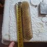 Edwardian silver hallmarked clothes brush. Image 5