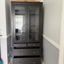 Book Shelf with glass doors and drawers Image 4