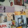 Banksy collage canvas ready to hang Image 3