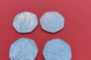Beatrix Potter collectable 50p Coins