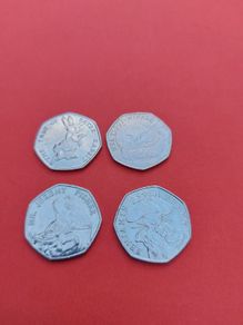 Beatrix Potter collectable 50p Coins