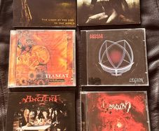 Mix CDs: My Dying Bride, Obscura, Ancient, Tiamat, Deicide