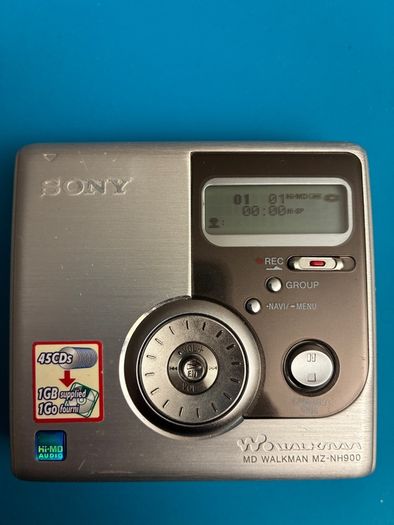 Sony MZ-NH900 Hi-MD MiniDisc Recorder - Fully Tested - Complete Bundle