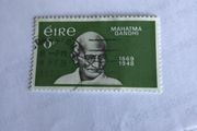 Rare Irish stamp - Mahatma Gandhi