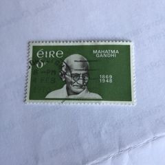 Rare Irish stamp - Mahatma Gandhi