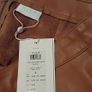Tan Leather Skirt (L) Vero Moda Image 2