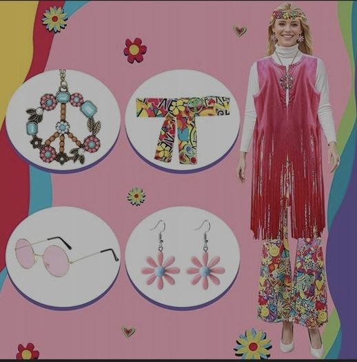 Hippie Costume 60s/70s Style