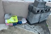Brand new bricks and bran new bags cement