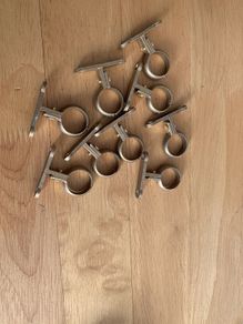 Plumbsure Munsen ring & wall plate (Dia)22mm