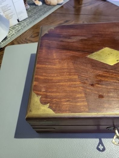vintage rosewood box
