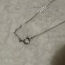 Stunning solid 18k White Gold & Diamond Heart Necklace (Jewelco London) Image 5