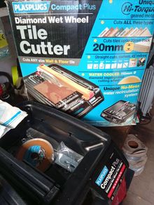 wet tile cutter