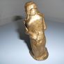 Antique Led "Old Man Figurine("4.5"tall)painted inGold Paint(Approx Early 1900's) Image 4