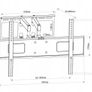Tv Wall Bracket Tilt Swivel Long Arm 32"- 80" Image 2