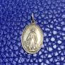 Sterling Silver Religious Medal Image 3