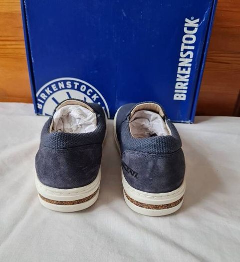 Birkingstock oswego canvas slip on Size 5 eu 38 midnight Navy Brand new boxed