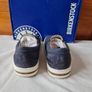 Birkingstock oswego canvas slip on Size 5 eu 38 midnight Navy Brand new boxed Image 7