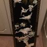 Vintage mother of Pearl chinese wall hangar/picture Image 2