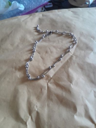 ladies silver chain