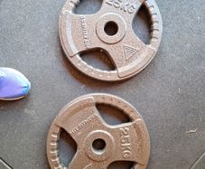Olympic Cast Iron Tri-Grip Disc | 25kg