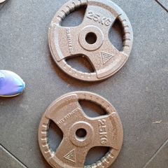 Olympic Cast Iron Tri-Grip Disc | 25kg