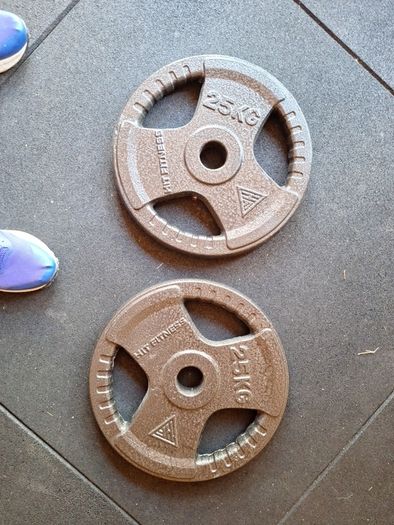 Olympic Cast Iron Tri-Grip Disc | 25kg