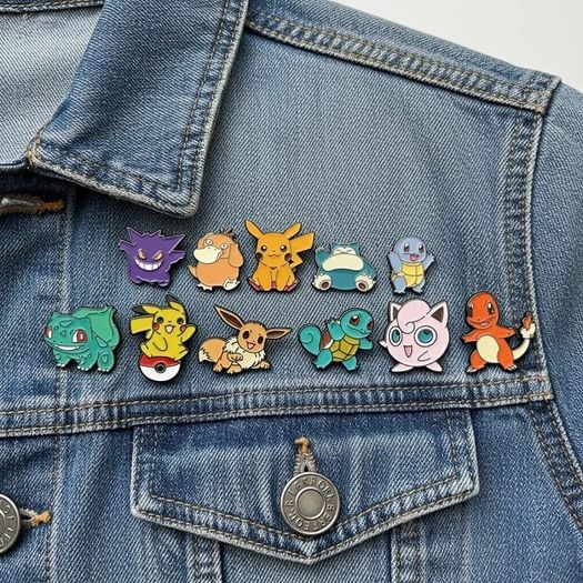 Pokemon Enamel Pins Brooch