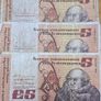 Irish Bank Notes - Bundle of Three 5 Punt Notes - Scotus Image 2
