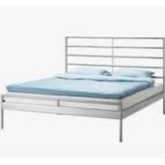Heimdal Ikea double bed frame