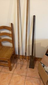 vintage pitch forks , machon spade