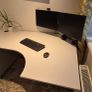 Desk and Drawers Image 9
