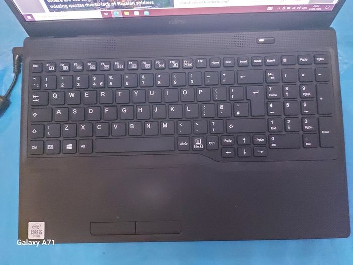 Fujitsu Lifebook Stylistic Series, Model A1530,  Intel Core i5-1035G1 CPU, 1.19GHz, 8GB Ram, 300GB SSD, Windows 10, Microsoft Edge, Chrome and VLC