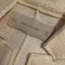 Cream Wool Blend Coat - Size M Image 3