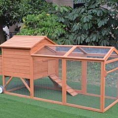 Wheeled Chicken Wagon 8-10 Hens - Free delivery