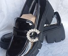 PRICE DROP, STEVE MADDEN, Ladies chunky loafers, in perfect condition, Size 42/8 EU