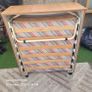 folding single bed unit on wheels only used twice Image 4
