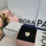 new genuine pandora MY HERO heart charm Image 8