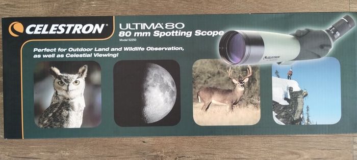 Telescope Celestron 52250 Ultima 20-60-80mm