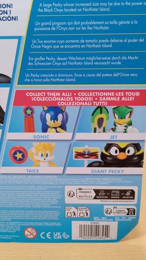 Sonic The Hedgehog Giant Pecky Toy