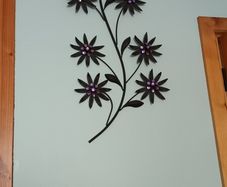 Metal wall art