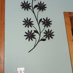Metal wall art