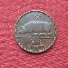 1941 Ireland - Half Penny "1/2d Leat Pingin"